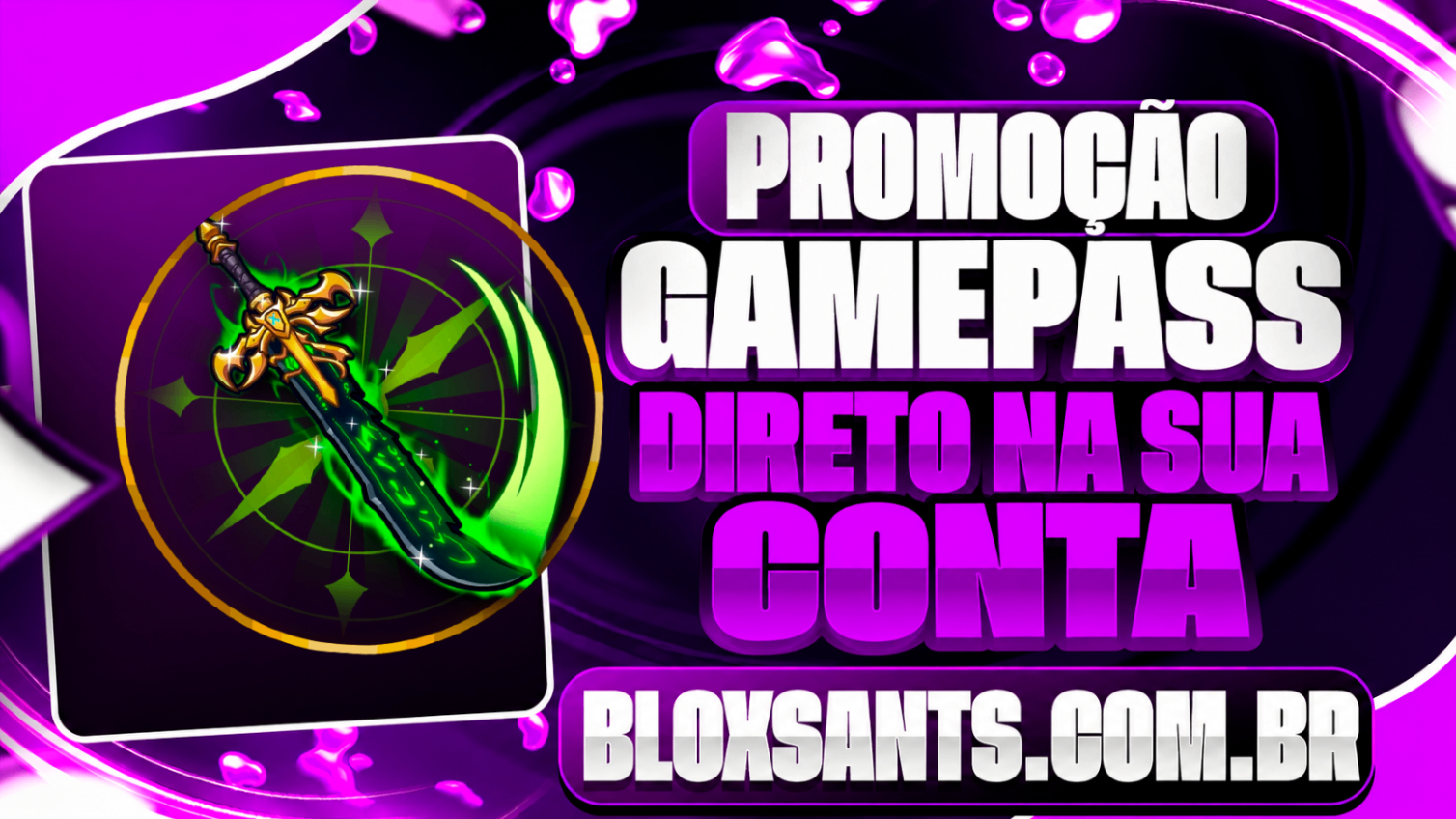 DARK BLADE NA SUA CONTA [1,200 ROBUX]