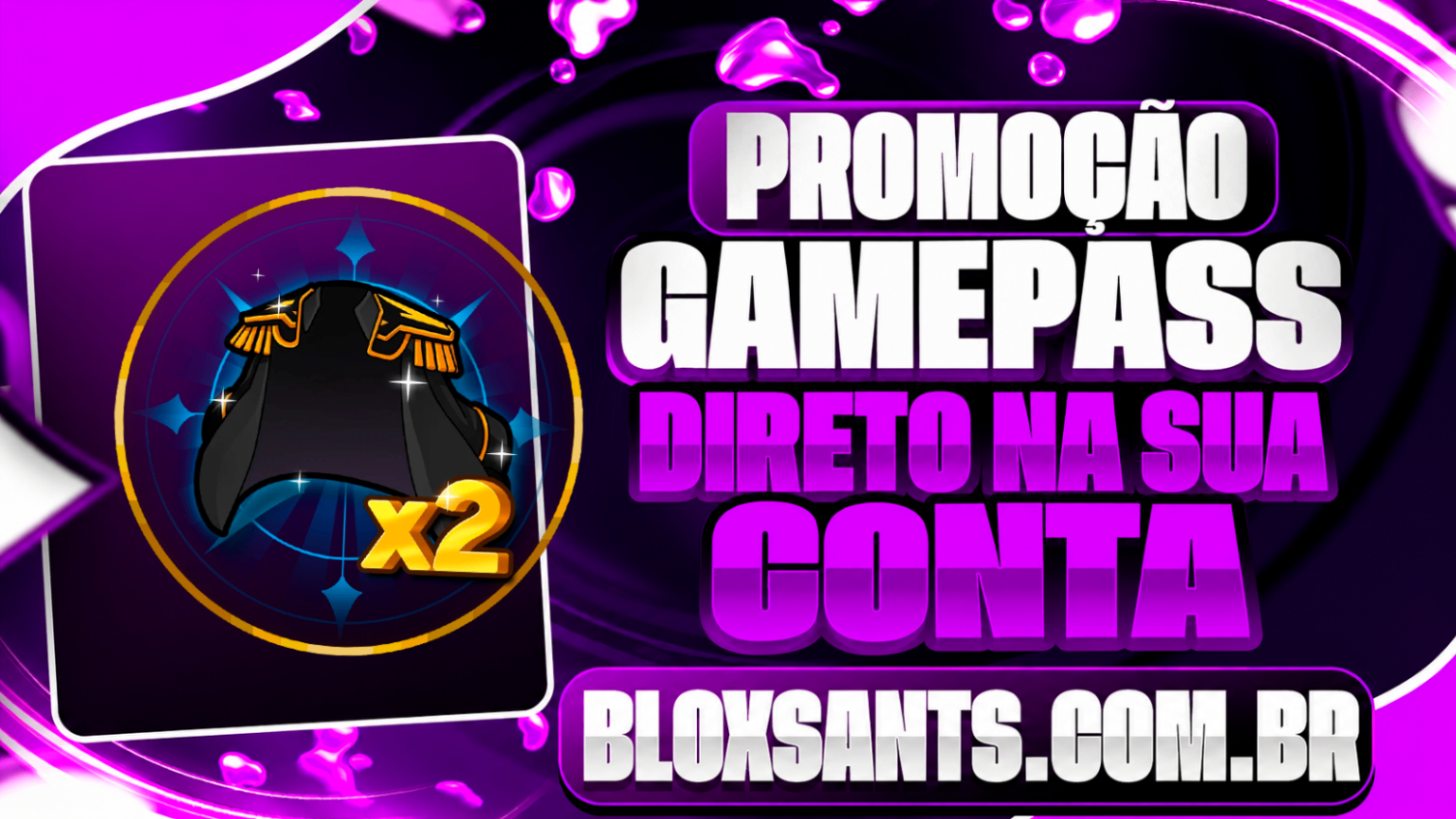 2X BOSS DROP NA SUA CONTA [350 ROBUX]