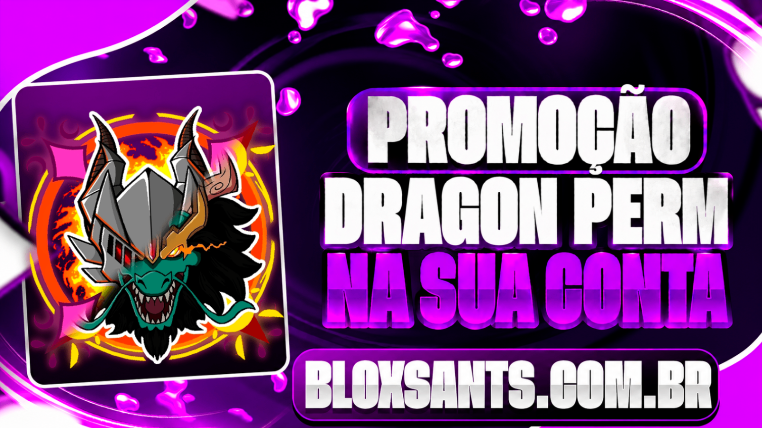 [🔥 POPULAR 🔥] DRAGON PERMANENTE NA SUA CONTA [ 5000 ROBUX ]